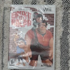 Disney Wreck-It Ralph Wii Game - Red and Black
